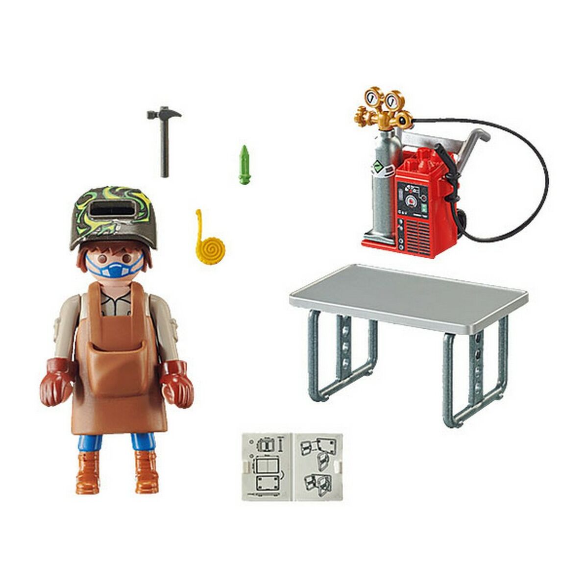 Playset Playmobil Special Plus Welder with equipment 70597