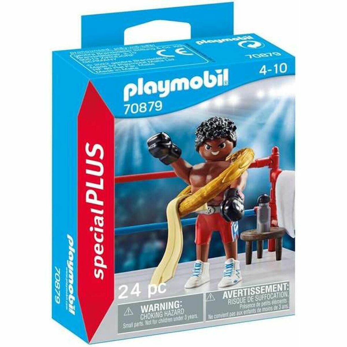 Jointed Figure Playmobil Special Plus 70879 Male Boxer Champion (24