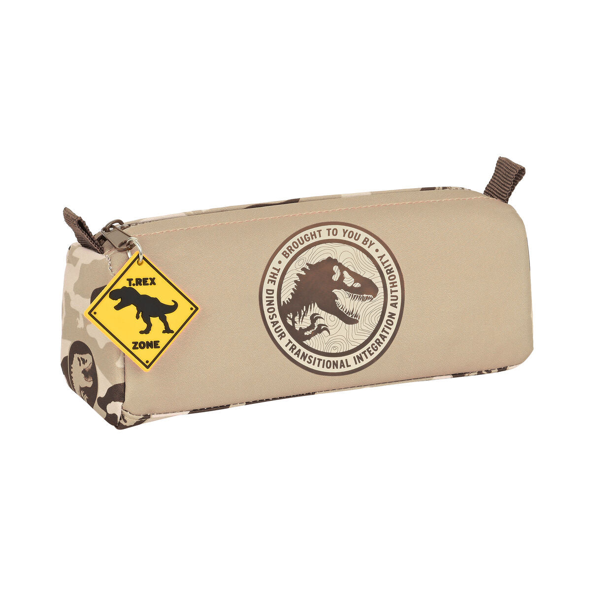 School Case Jurassic World Dominion Brown (21 x 8 x 7 cm)