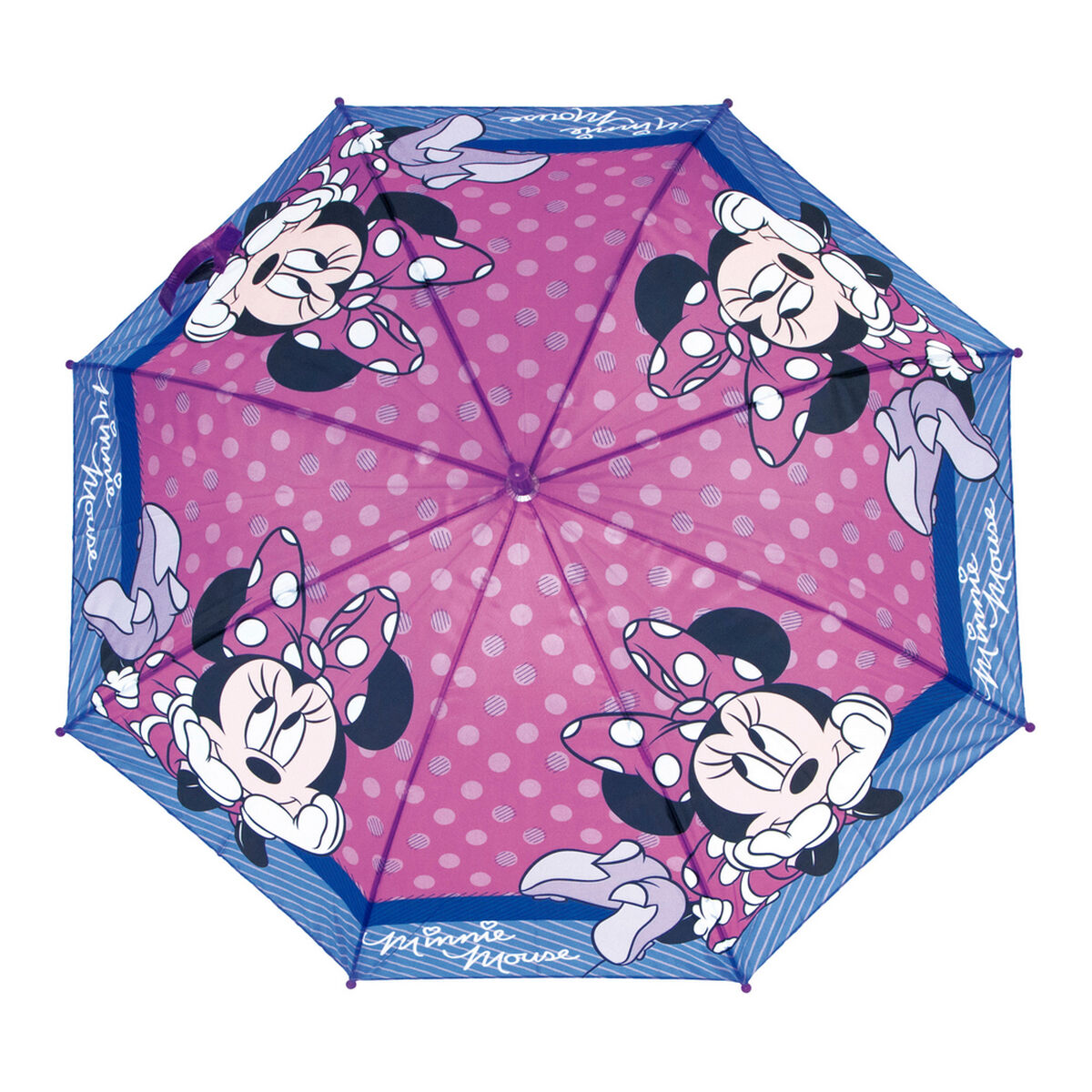 Automatic Umbrella Minnie Mouse Lucky Pink (Ø 84 cm)