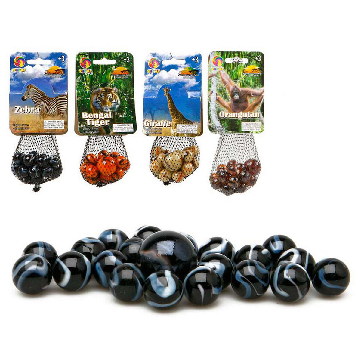 Marbles set Animals