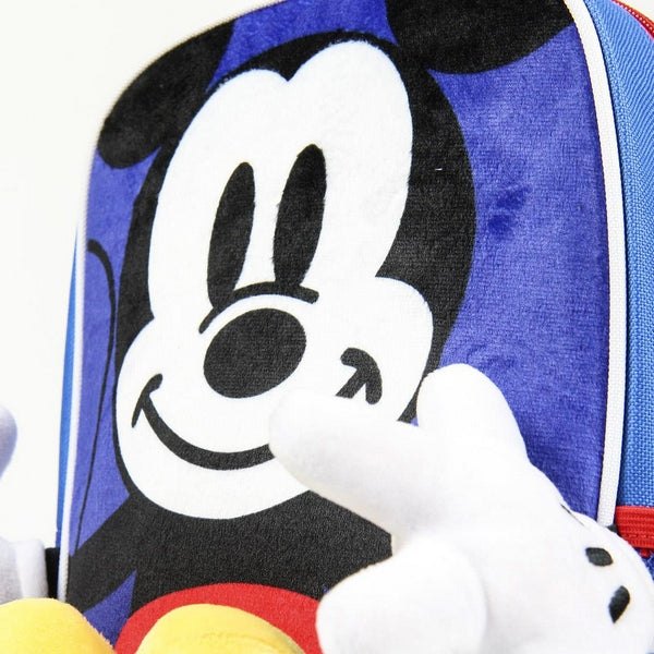 3D Child bag Mickey Mouse 78353 Blue (25 x 31 x 10 cm)