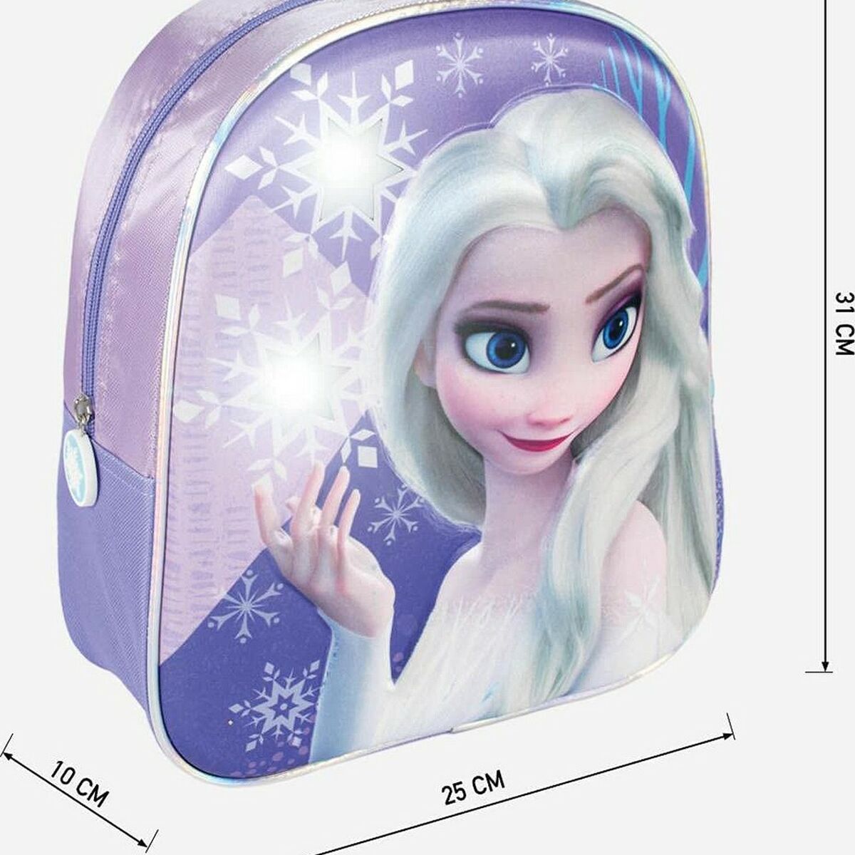 3D Child bag Frozen (25 x 31 x 1 cm)