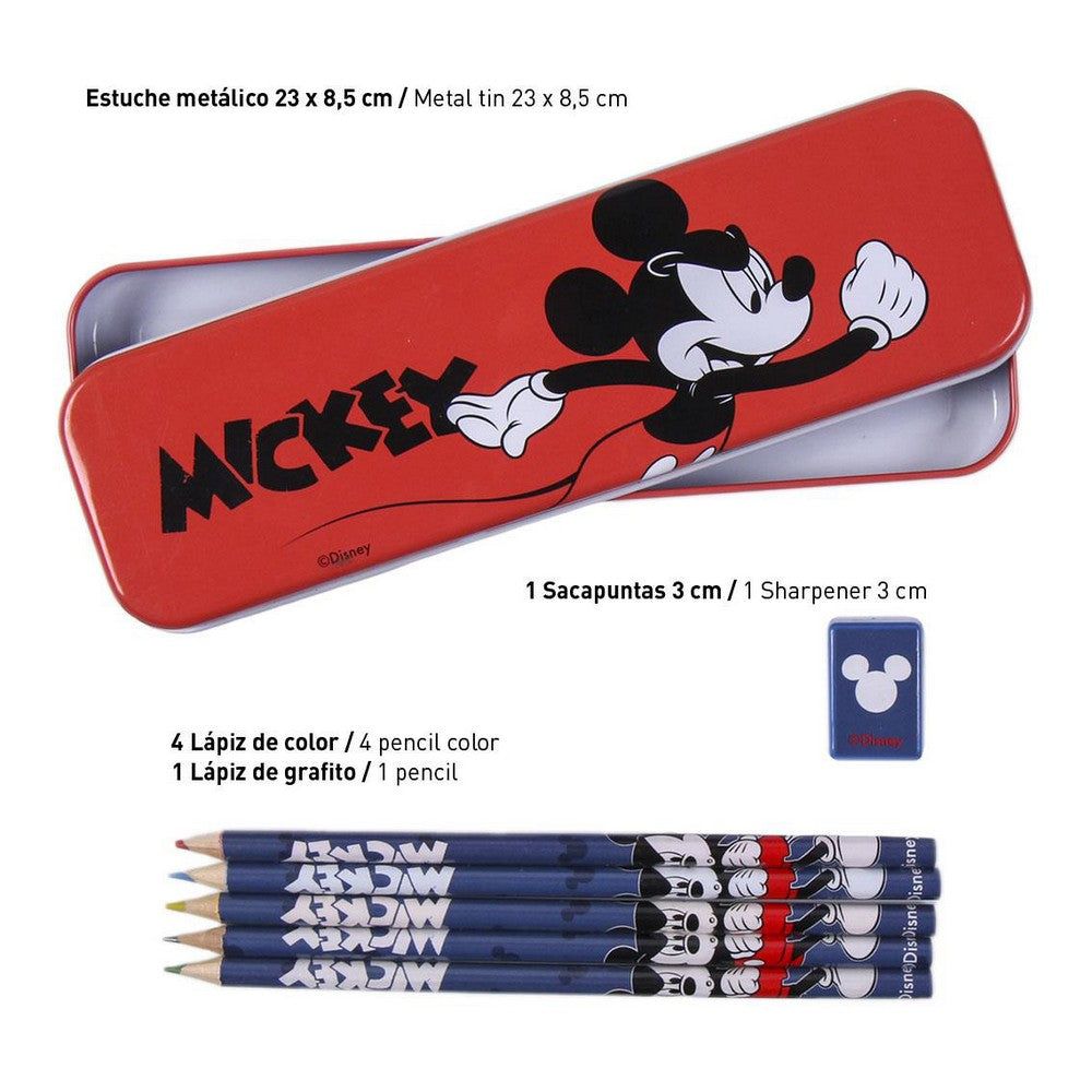 Stationery Set Mickey Mouse Blue (16 pcs)