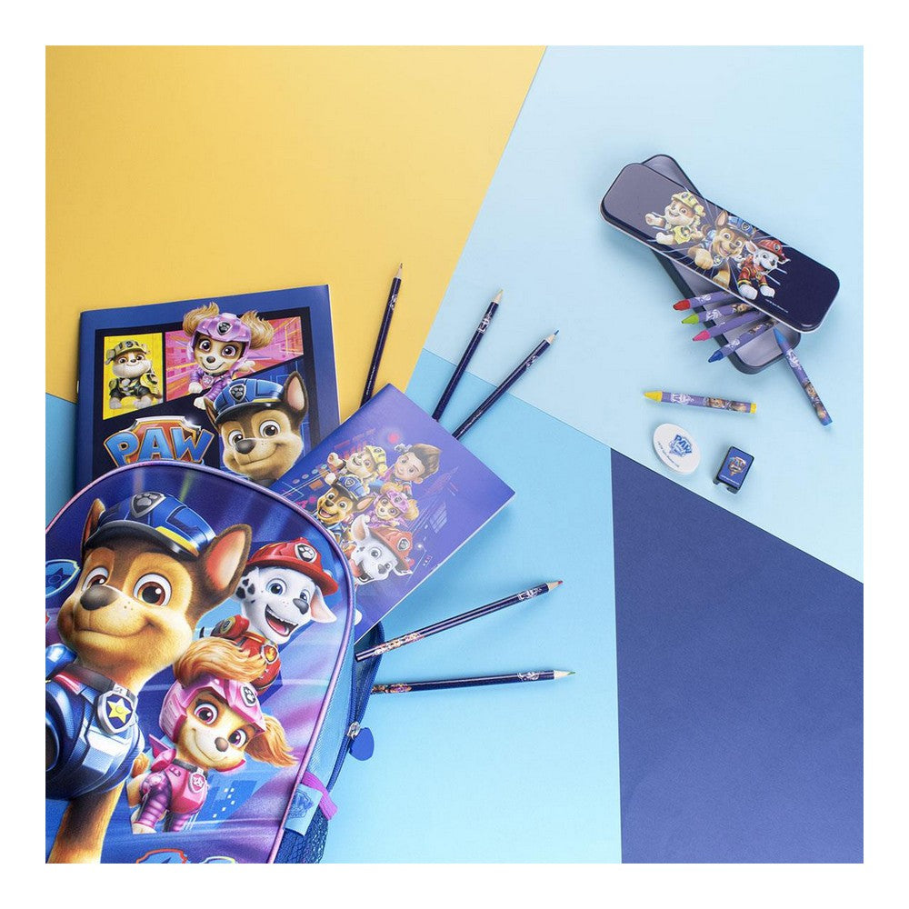 Stationery Set The Paw Patrol Blue (16 pcs)