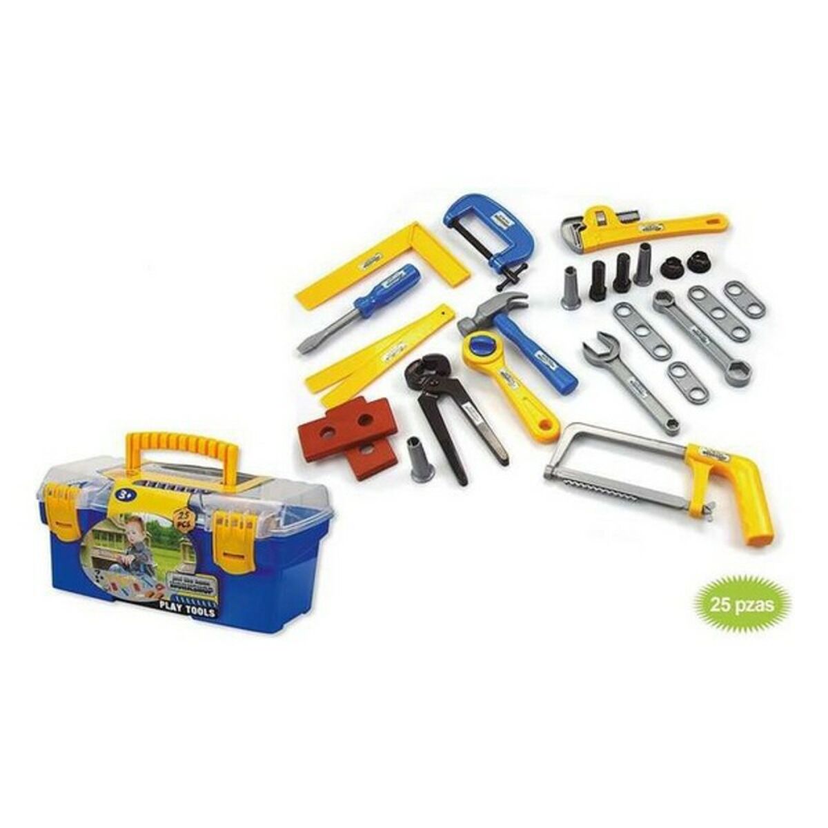 Set of tools for children Blue 25 Pieces