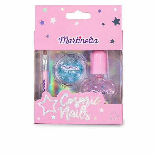 Children's Make-up Set Martinelia Cosmic Nails 3 Pieces