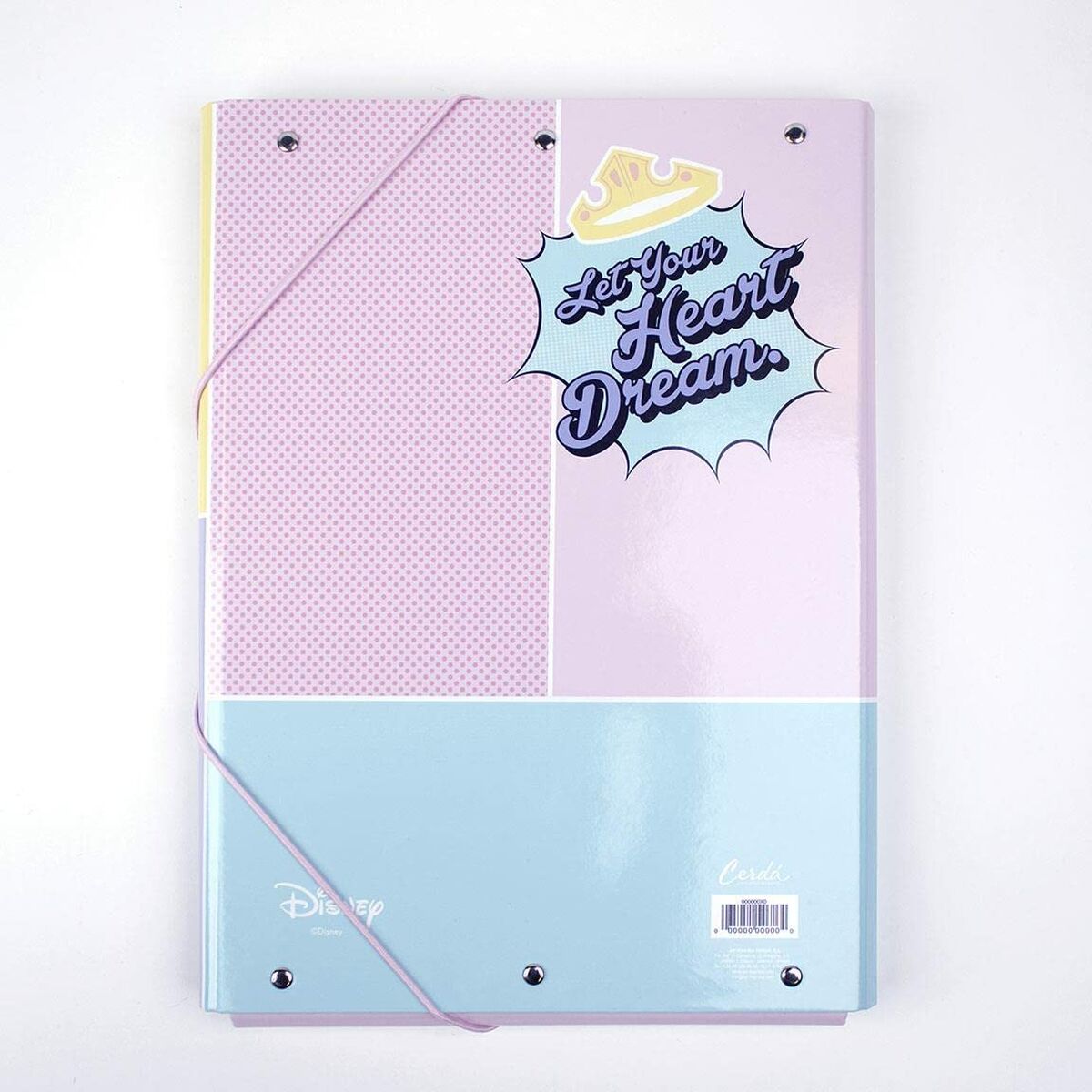 Folder Princesses Disney A4 Pink (24 x 34 x 4 cm)