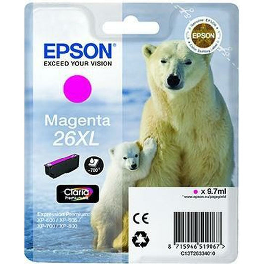 Original Ink Cartridge Epson 26XL Magenta