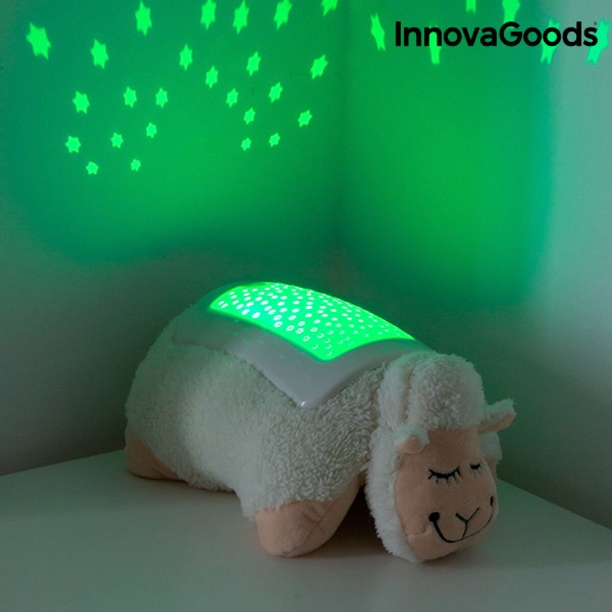 Plush Toy Projector Sheep InnovaGoods